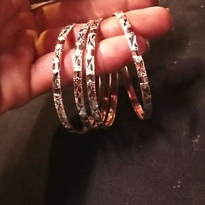 Gold filled bangles brand new super cute